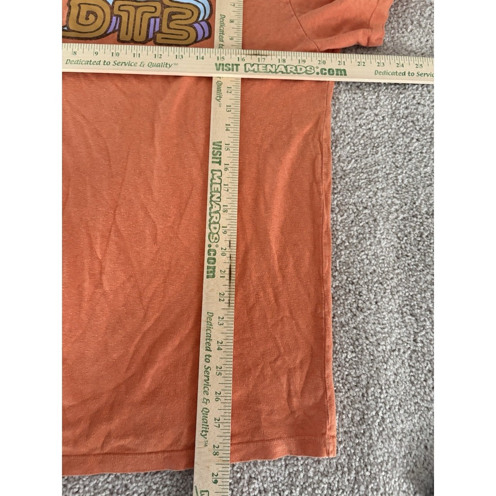 Jungmaven Hemp Organic Cotton Graphic T-Shirt Orange DTB Short Sleeve Size M - Picture 5 of 6